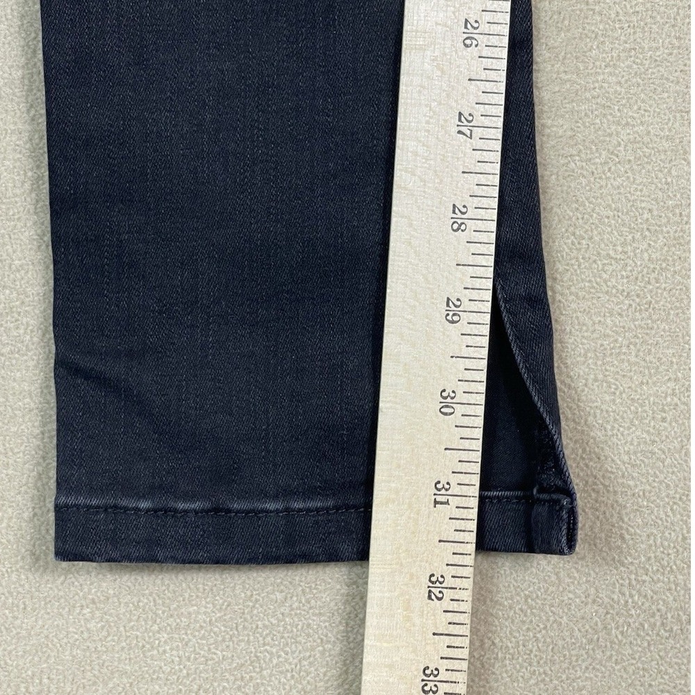 Good American Jeans Womens 6/28 Good Waist Skinny Black Side Slit NEW - Picture 7 of 13